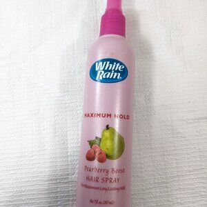 White Rain Pearberry Boost Hair Spray hairspray Maximum hold discontinued‎ 50%